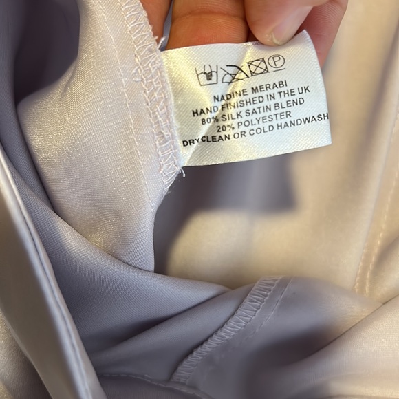 Nadine Merabi Darcie Light Lilac Pajama bottom size M-bottom only - Picture 10 of 15